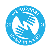 We support Hand In Hand